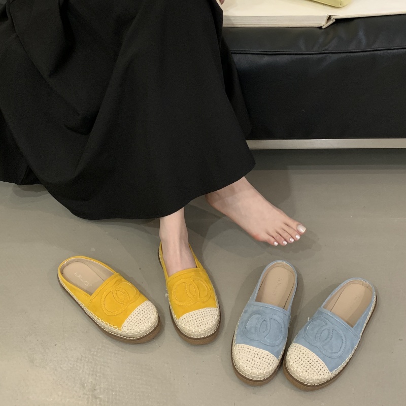 1743315947865_69827.jpg Fengda Women's Casual Mule Slippers Flat Loafers Slip-On Solid Color